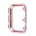 Angeland Metal Protective Smartwatch Bumper 42mm, Matte Finish Aluminum Alloy Frame Cover Case Compatible with Apple Watch 42mm Series 3, Series 2, Series 1 - Rose Gold