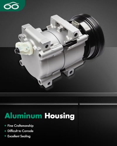 Image of SCITOO AC Compressor for Mercury for Villager 3.0L 1993-1998 | Fast Cooling, Ultra Low Noise (≤72 dB)Air Conditioner Compressor with Clutch, Easy Installation, 1520389 10342781 10101390