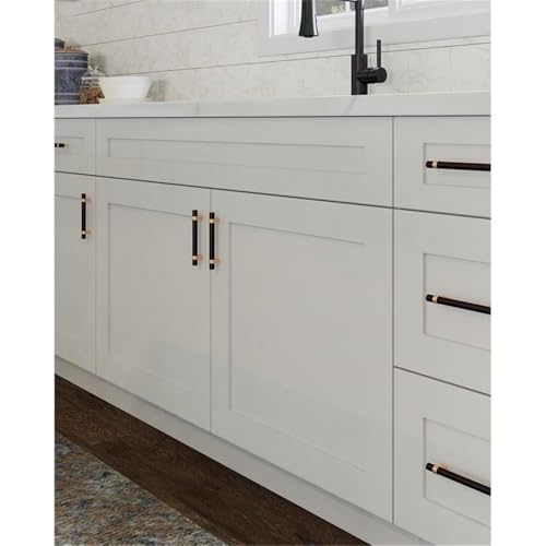 Image of Design House Brookings Kitchen Sink Base Cabinet, 42 inch, White | Floor Mount, Contemporary /Modern, Wood, Kitchen, 561506