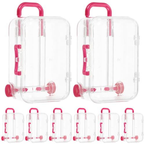 Boîtes à dragées pour décoration de mariage et anniversaire style valise voyage