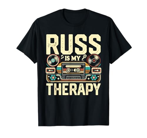 RUSS Is My Therapy T-Shirt Name RUSS' T-Shirt