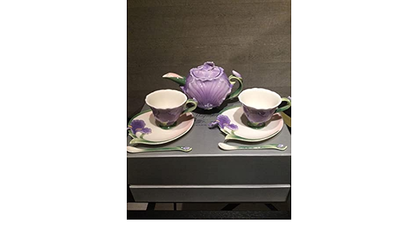 ベビーグッズも大集合 華麗なる花コレクション 新品 ティーカップ 6点