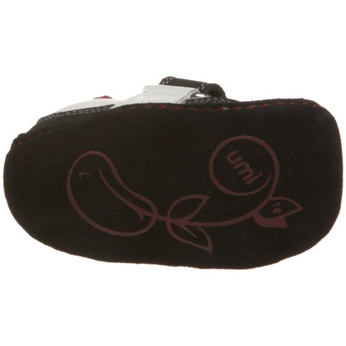 Umi Tadpole Monk Strap (Infant/Toddler),Black/White,17 M EU (2.5 M US Infant)4