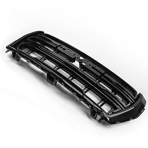 FIONE Front Bumper Grille for GMC Yukon 2021 2022 2023 SLE SLT AT4 Black Grill by FIONE - Image 3
