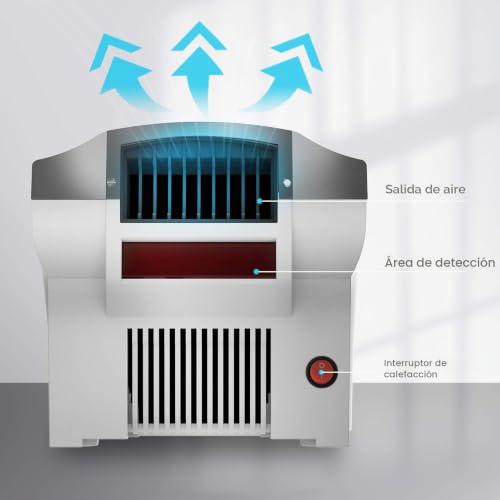 Miniatura 5 de Modunful Secadores De Manos Automáticos Con Calefacción Eléctrica Para Inodoros Comerciales, Extra Silenciosos De Bajo Ruido 40 Db , Tipo Montado En La Pared 2000w