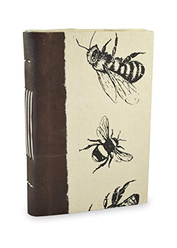 Journal collector népalais en cuir véritable et papier lokta fait main issu de l'Himalaya