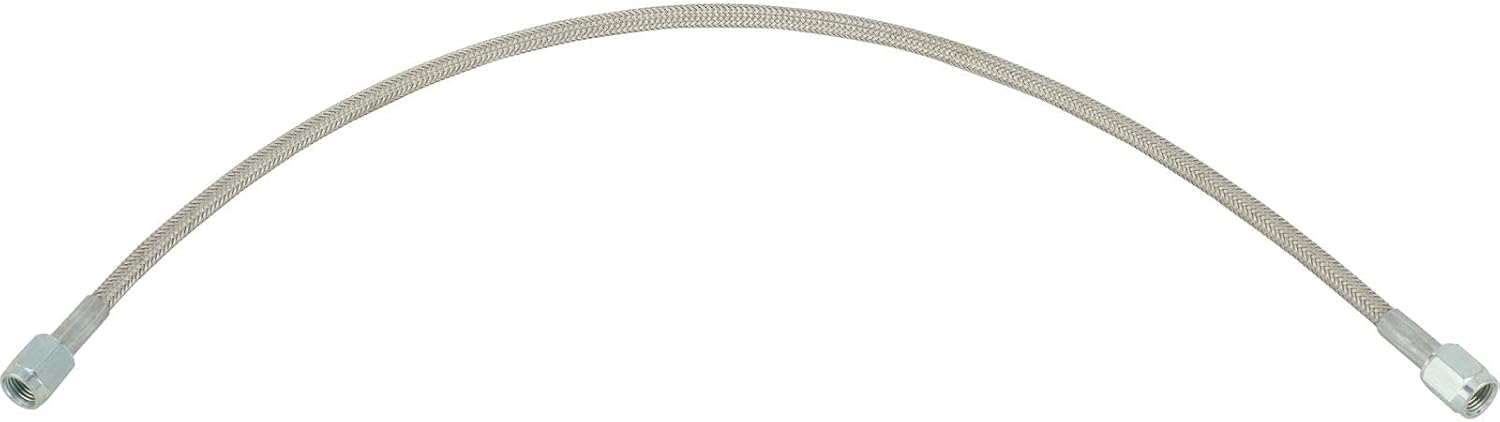 Speedway Motors Mild Steel 45 Degree Inverted Flare Brake Line Kit 25 Ft 3/16 Inch Tubing with -3 AN Braided Hoses Fittings Tabs and Clips for Custom Brake Plumbing
