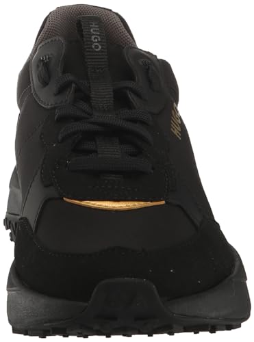 Image of HUGO Mens Running Style Mix Material Sneakers