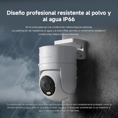 Cámara exterior con alarma y disuasión Xiaomi para evitar robos 7