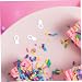 Imagen de Hemobllo Mini Chupetes de Plástico Transparentes para Baby Shower Niño y Niña