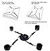 BDSM Bondaged Restraints Sex Kit for Couples King Size Bed Restraints for Ankle and Wrist Bar Women Sex Tie Downs Straps Under Mattress Sex Resistant Set Bandage Ropes for Adult Play Queen Bed Sweater