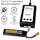 Tosiicop B3 Lipo Ladegerät - Lipo Akku Charger 10W für 2S 3S Akkus (7.4V, 11.1Volt) RC Car Balancer Ladegerät mit XH3P und XH4P Stecker für RC Auto Drone Boat Airplane Monstertruck Quadcopter Airsoft