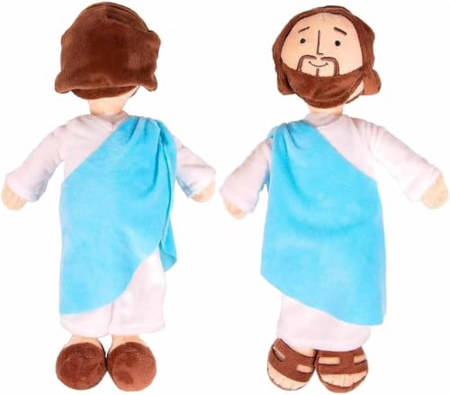 Lempefe Mon ami Jésus en Peluche, Mignon et Doux en Peluche Christ Sauveur Religieux Jésus en Peluche Jouet for garçons et Filles – vue 6