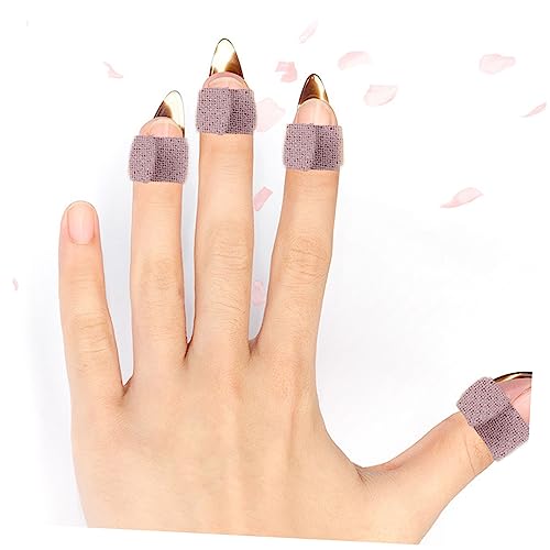 Toyvian 4pièces Rubans Adhésifs Respirants Pour Doigts De Pipa Guzheng Assorties Fixation De Médiators Et Protection Des Doigts – vue 5