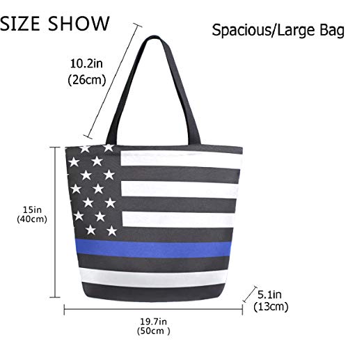 Stylish Print Extra Large Shoulder Tote Bag for Beach Travel Weekender Gym Grocery Shopping…3