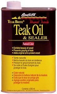 BoatLIFE Teak Oil Quart, Natural