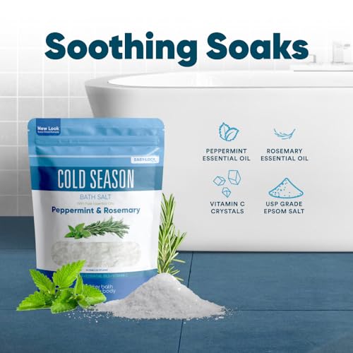 Better Bath Better Body Cold Season Bath Salt 32 Ounces Epsom Salt With Natural Rosemary thumb #6