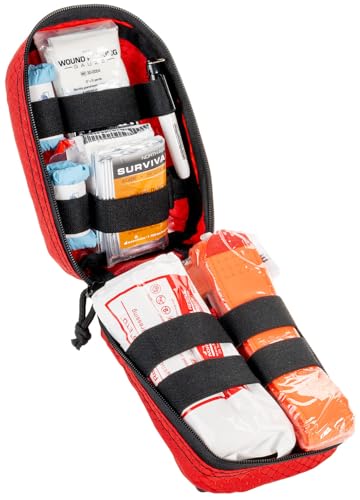 North American Rescue Public Access Individual Bleeding Control Kit (Intermediate) NAR Compact Blood Control Bag with C-A-T Tourniquet, HyFin Vent Chest Seals, ETD, Gauze, Blanket (80-0453)