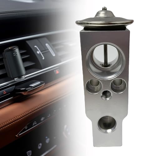1 Pcs Automobile A/C Expansion Valve,Metallic Anti-Wear Engine Air Conditioning Valve,Auto A/C Replacement Parts Compatible With Lexus、Subaru Jaguar Land Rover、Honda、Toyota、Suzuki