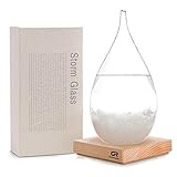 GR Creative Stylish Desktop Drops Storm Glass of 17th Century Europe Weather Monitors Weather Forecast Weather Station (large)