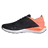 Cierre de cordones adidas RapidaFaito Summer.RDY J, Zapatillas de Running, Core Black/FTWR White/Signal Coral, 36 EU