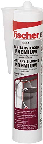 Preisvergleich Produktbild Fischer DSSA Sanitär-Silikon Herstellerfarbe Manhatten 512210 310ml
