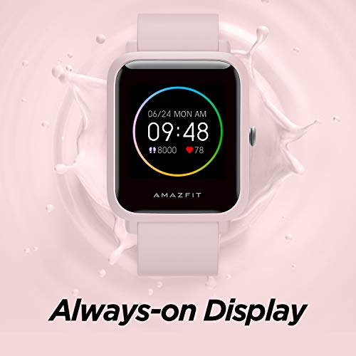 Relógio Smartwatch Amazfit Bip S Lite A1823 Cor:rosa