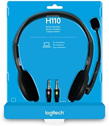 Logitech H110 Kablolu Headset 981-000271 Stereo Kulaklık - Görsel 2