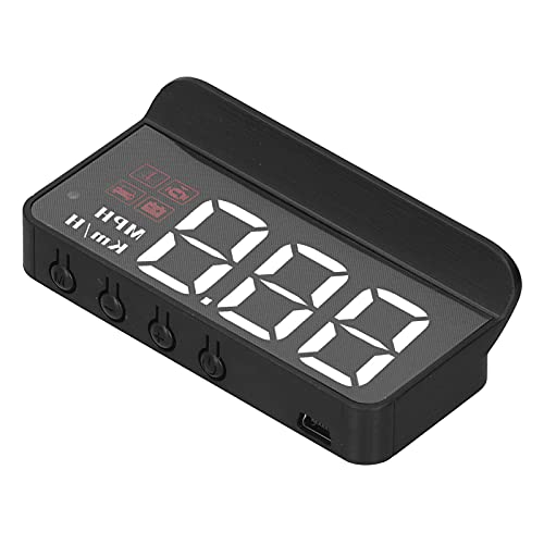 OBD2 HUD Multi Function Gauge with Alarm, Reminder for Speed, Temperature, Voltage