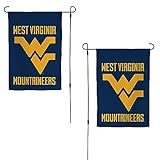 Desert Cactus West Virginia University WVU Garden Flag – 19 x 12 inch West Virginia Mountaineers Banner, For Outdoor Display and Events (Design C)