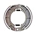 GOOFIT Rear Brake Shoe Replacement for Helix CN250 Elite CH250 Baja DN250 250cc Water Cooled ATV Go Kart Moped Scooter