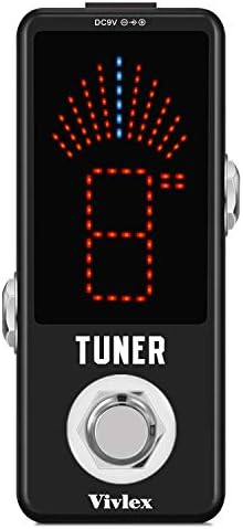 Vivlex Guitar Pedal Power Supply Station 10 Isolated Outputs for 9V/12V/18V Guitar Bass Effects Pedal Amps Keyboard Built-in USB Charging Port Short Circuit & Over Current Protection, British Plug