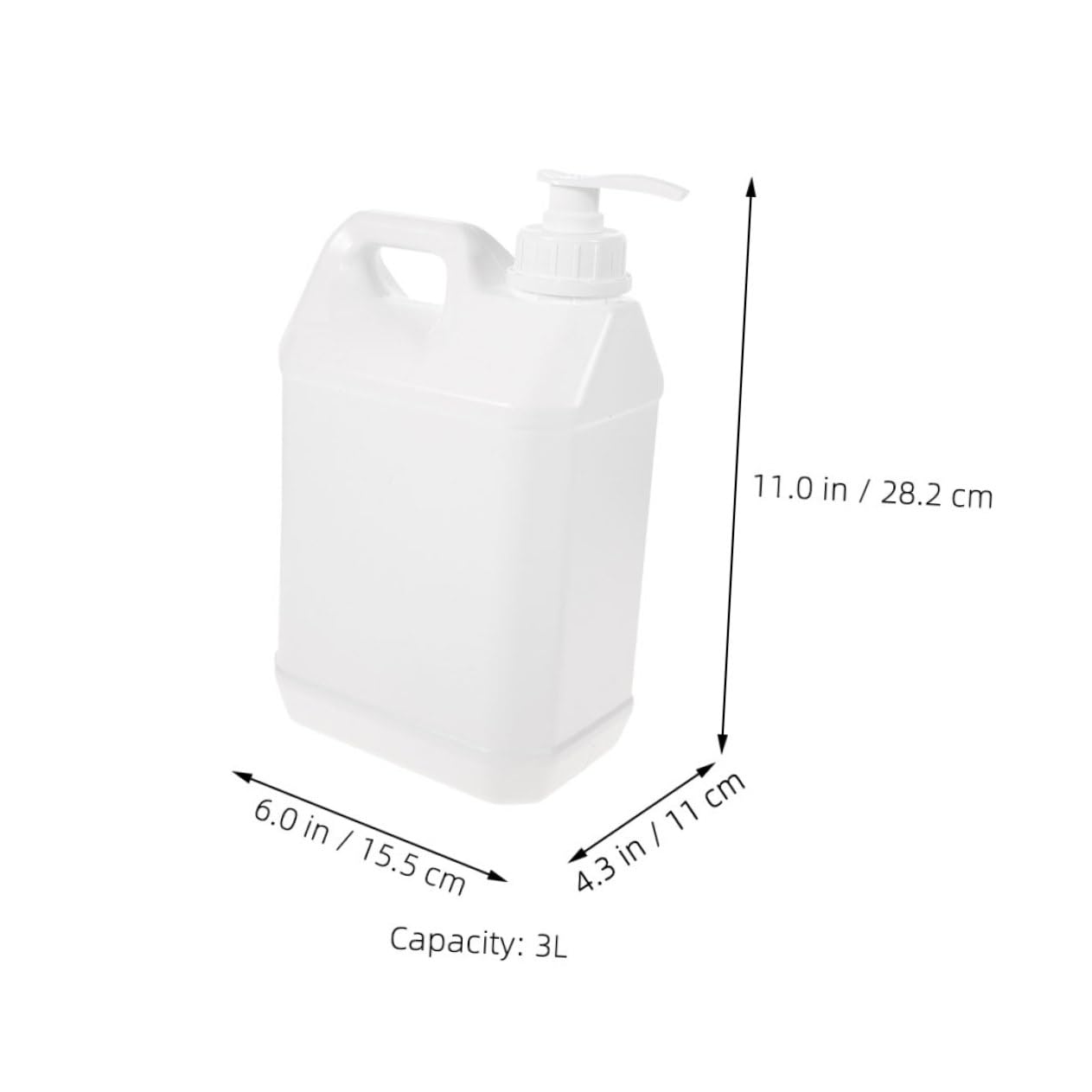 PACKOVE Half Plastic Dispenser Bottle with Tamper Evident Cap Press Pump for Juices Milk Smoothies Tea and More Convenient Storage for Home Use