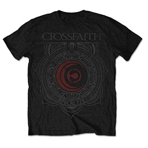 Image of Crossfaith Ornament Official Tee T-Shirt Mens Unisex (Medium) Black