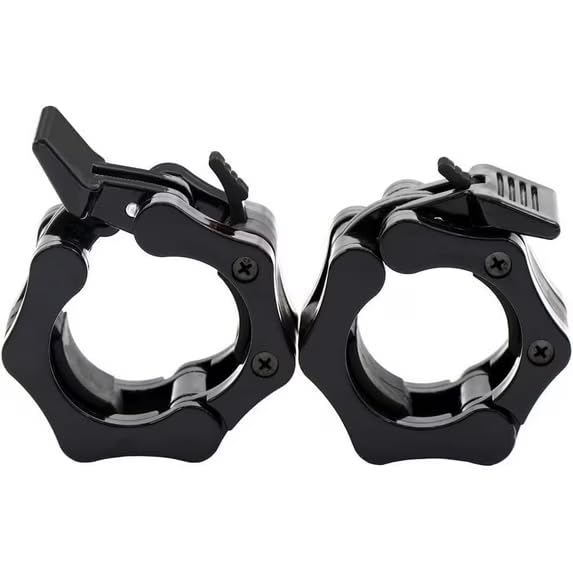 Colliers de serrage pour haltères de 5,1 cm : bague de blocage musculation et pince de barre