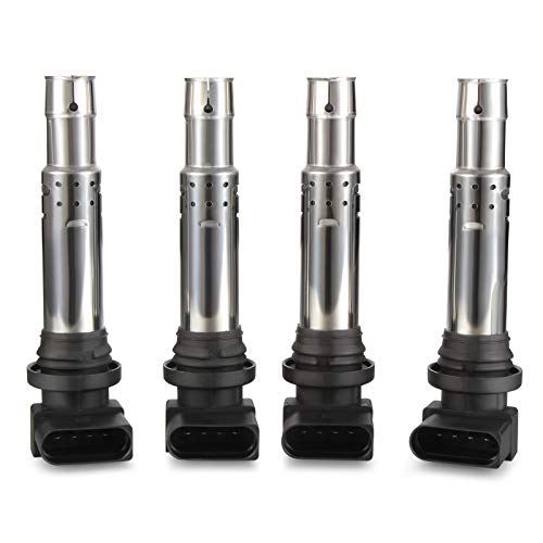 Madlife Garage 4pcs Ignition Coil Pack 036905100A fits Golf Bora Polo ocatavia Fabia Leon Ibiza Passat