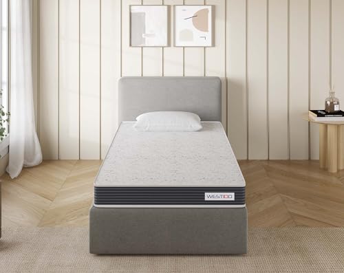 WESTIDO FlexiFlip Multiple High Resilience (HR) Foam | High Density (HD) Foam Knitted Fabric Single Size Reversible Mattress FlexFlip6inch48x75