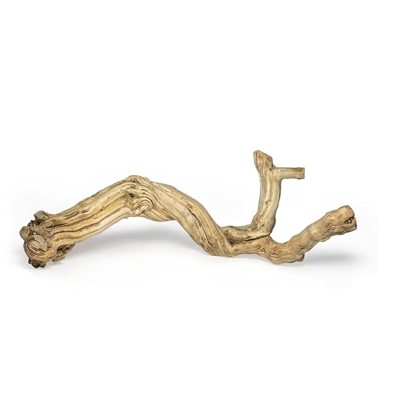 Galho de Madeira para Répteis AWXZOM, 38,1–43,18 cm, Natural e Polido