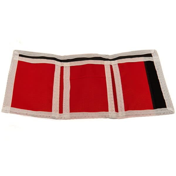 Ran Nottingham Forest FC Nylon Wallet Official Merchandise, Red and White, approx 12cm x 8cm closed - Image 2