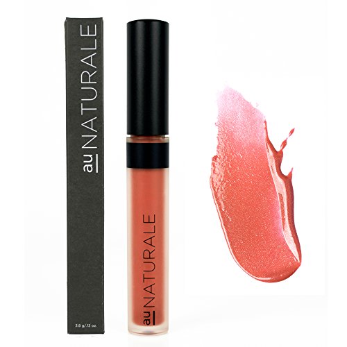 Au Naturale Vegan Organic Lip Gloss In Poppy | Made In The Usa | Organic | Vegan | Cruelty-Free #TOP13