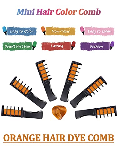 10 Pezzi Capelli Gesso Pettine, TOROKOM Pettine