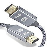 [100% ZURÜCK-GARANTIE]:Wenn Sie mit unserem HDMI-Kabel 2.0 nicht zufrieden sind,lassen Sie es uns wissen und Sie erhalten eine volle Rückerstattung oder einen Ersatz. Genießen Sie diesen absolut RISIKOFREIEN Kauf,indem Sie auf die gelbe Schaltfläche 