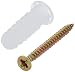Sysfix 0 Tope de Puerta atornillable nº 5 Negro (Caja de 10...