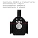 Bomeek 2 Pieces Universal Standard Magnetic Pocket Clip Fits:9mm/.40 and.357 Sig Double&Single Stack|.45 Double&Single Stack|.380 Double&Single Stack,for Right & Left Hand Concealed Carry