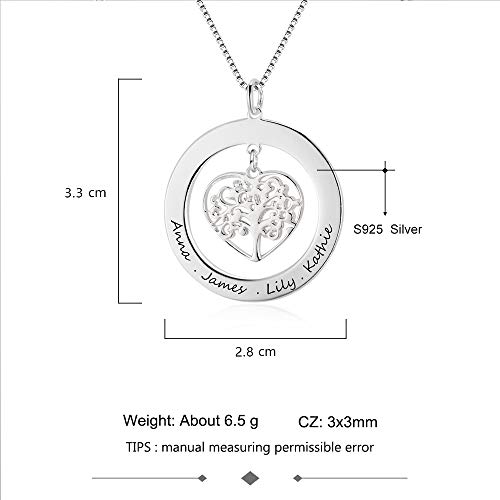 Grand Made Personalizzato Nome Collana in 925