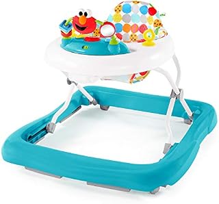 Bright Starts Sesame Street I Spot Elmo! Walker with Easy Fold Frame
