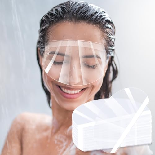 50Pcs Clear Face Visors - Eye Shield After Cataract Surgery