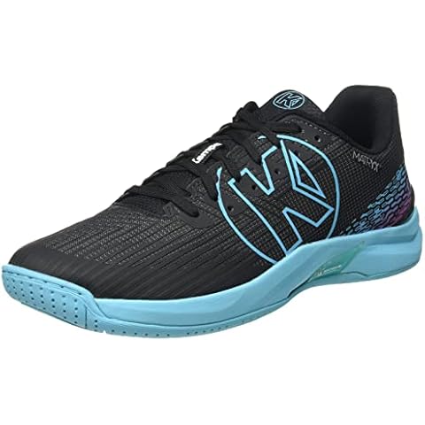 Kempa Unisex Coaching Handball Shoe, Noir Aqua, 14 US Women Cover