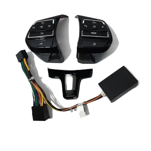Bouton multimédia volant VW pour gérer votre musique en voyage sur Tiguan Golf