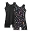 2pcs Black & Star